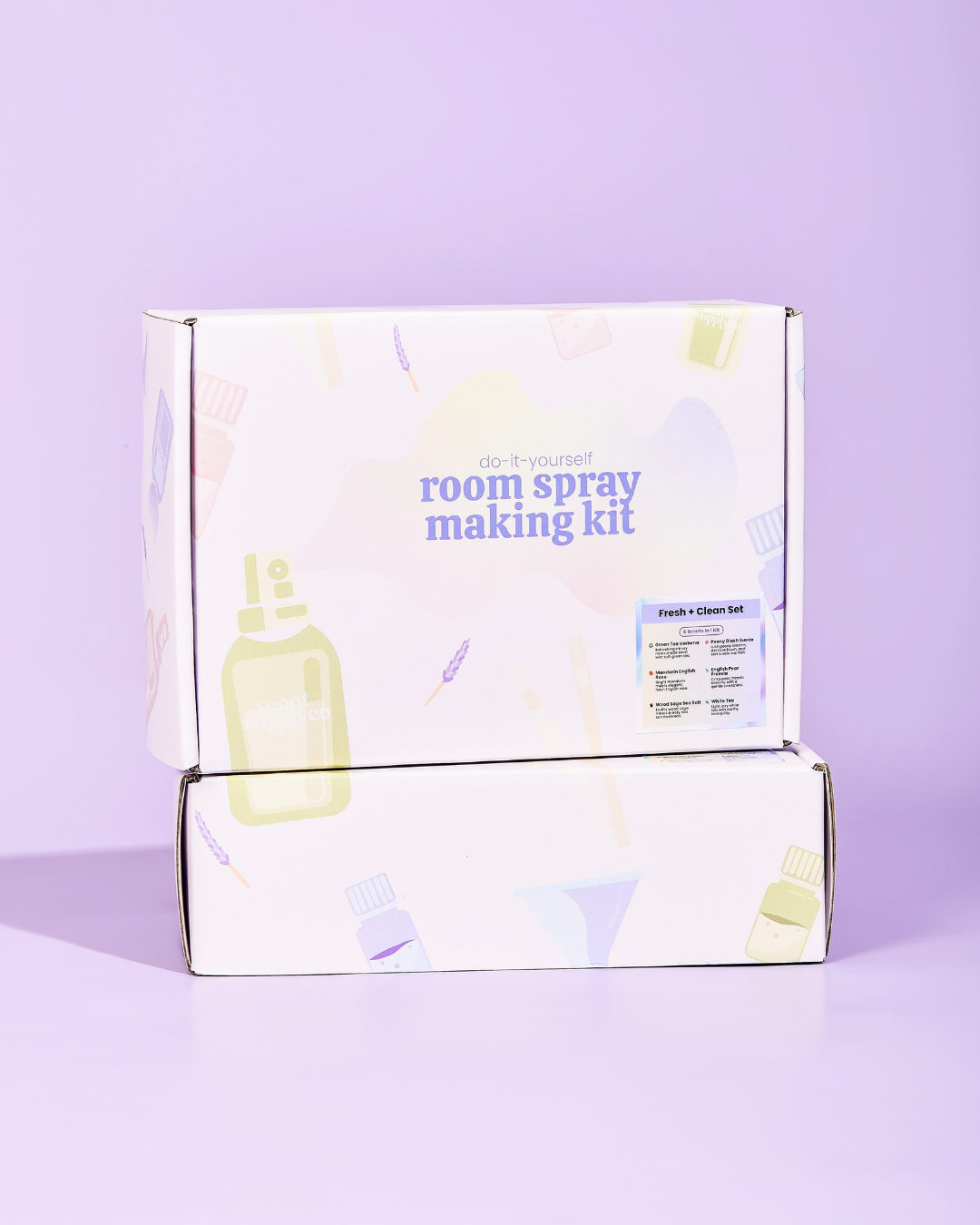 DIY Natural Room Spray Making Kit (Fresh & Clean Scent Set)