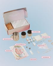 DIY Soy Candle Making Kit (Fresh & Clean Scent Set)