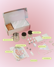 DIY Soy Candle Making Kit (Sunrise Ritual Scent Set)