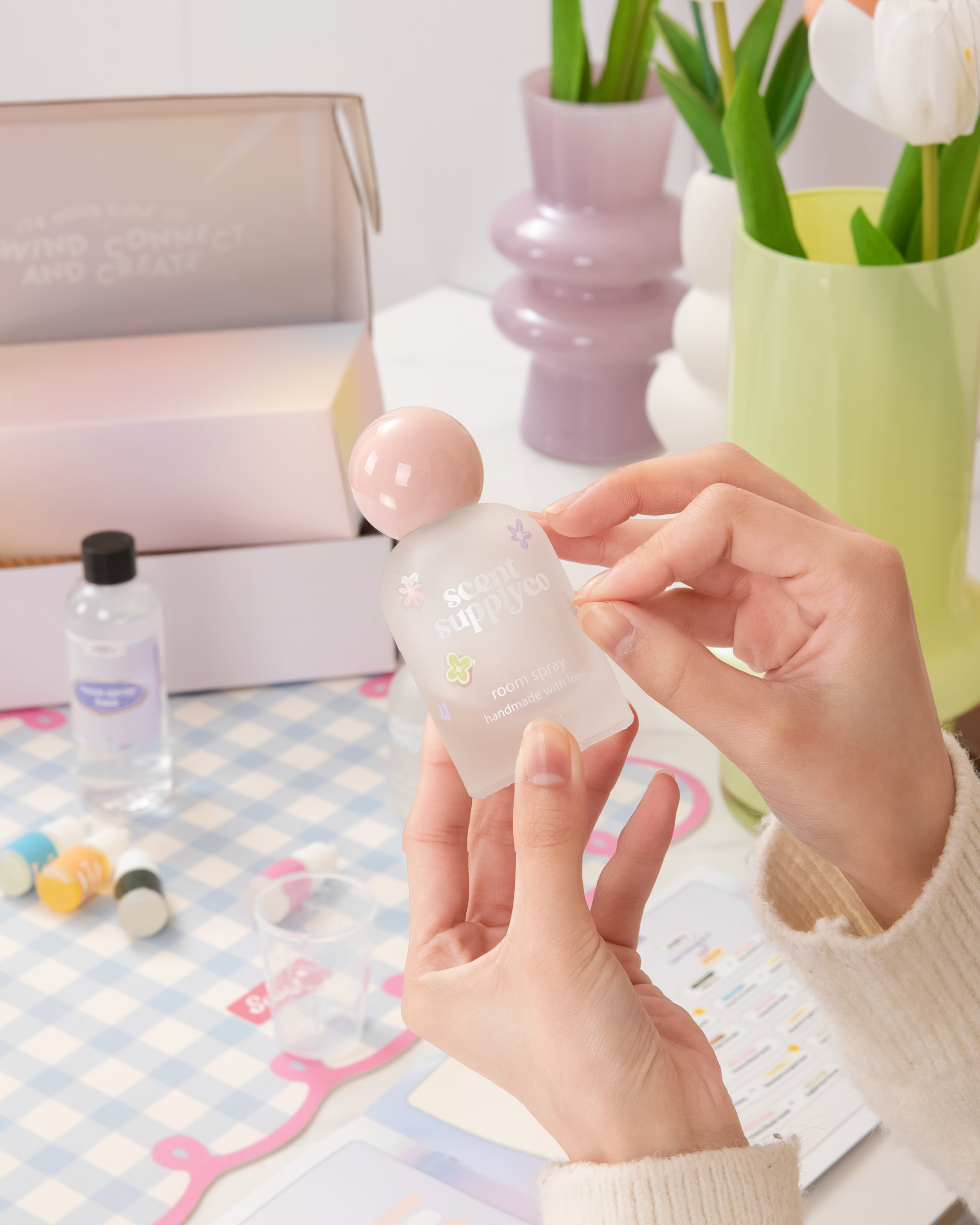 DIY Natural Room Spray Making Kit (Fresh & Clean Scent Set)