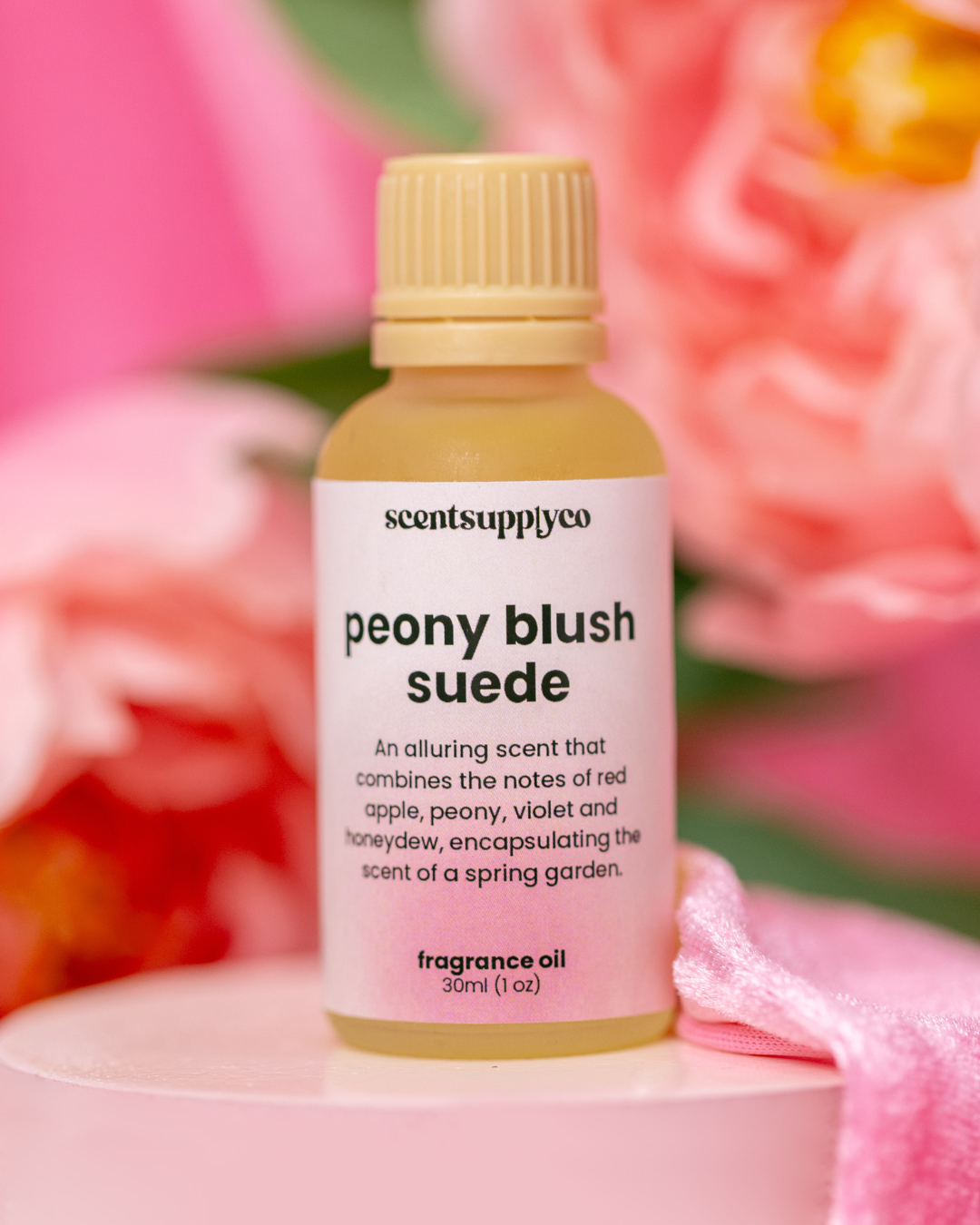 Peony Blush Suede Diffuser Oil Blend
