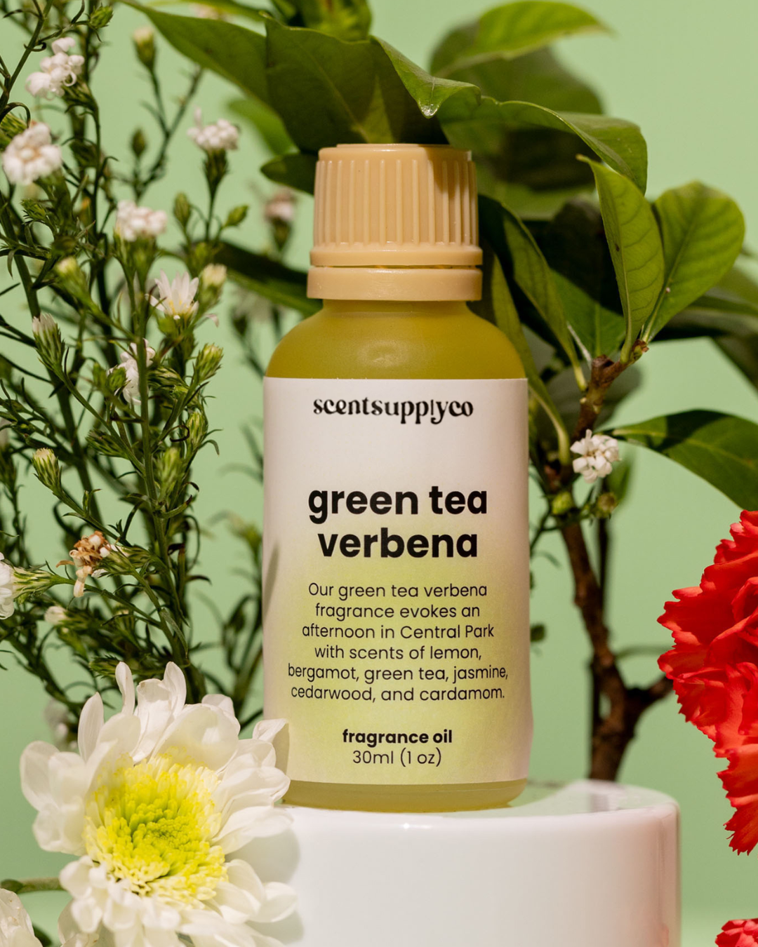 Green Tea Verbena Diffuser Oil Blend
