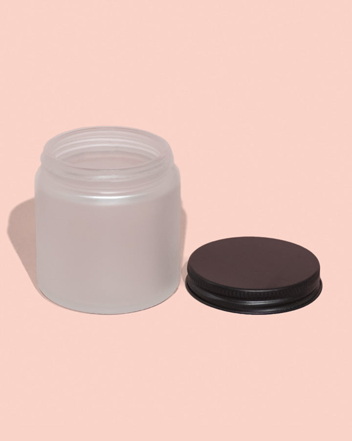 Tess Frosted + Black Lid (1pc/5pc/50pc)