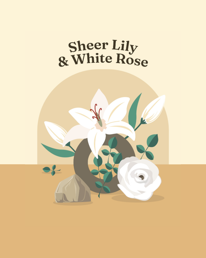 Scent Supply Sheer Lily and White Rose Candle Fragrance Oil